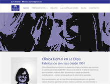 Tablet Screenshot of clinicadentalreymont.com
